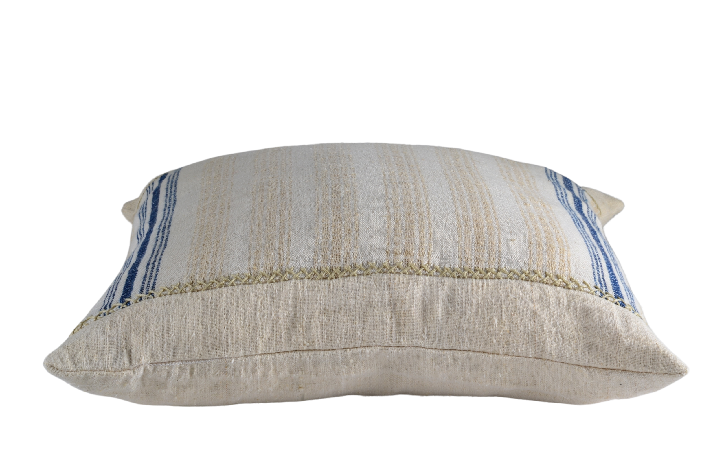 Pillow: Handwoven antique hemp - P489