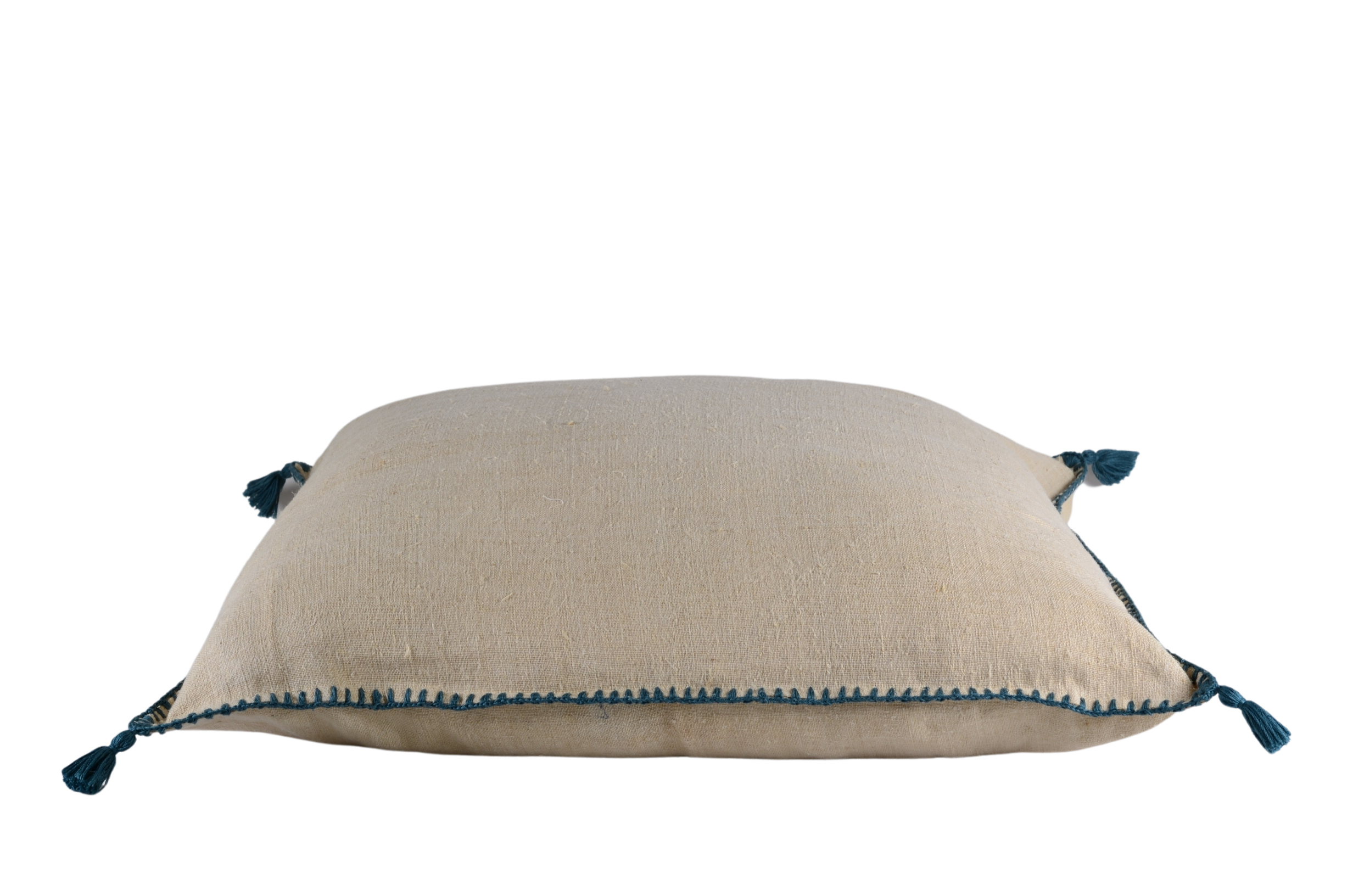 Pillow: Handwoven antique hemp - P493