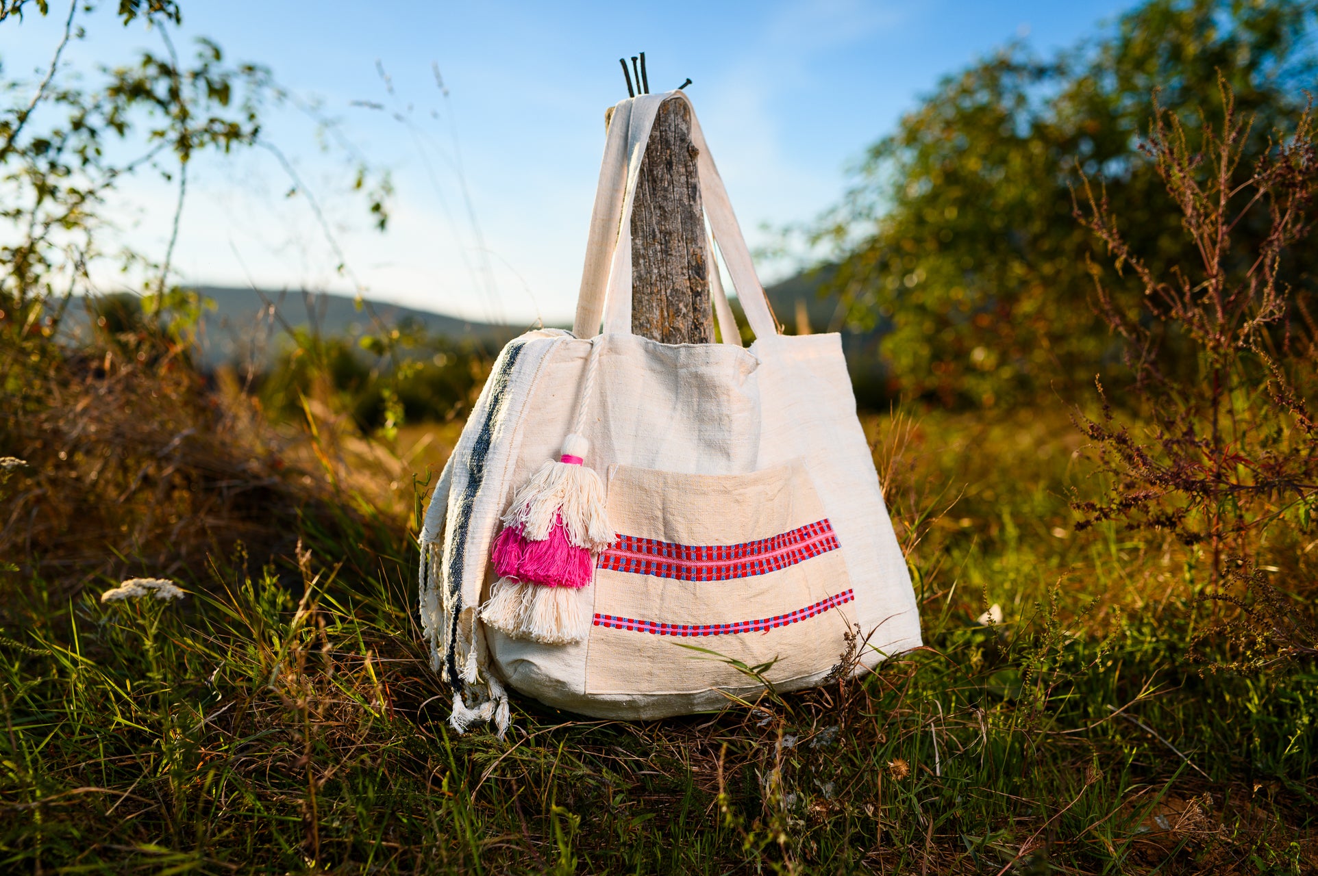 Bag: Antique grainsack bag from Hungary - BG258
