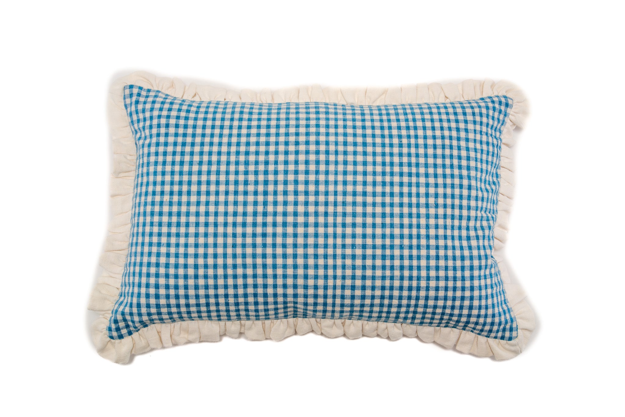 Pillow: Antique handwoven decorative pillow with flair, Bulgarian cotton - P403