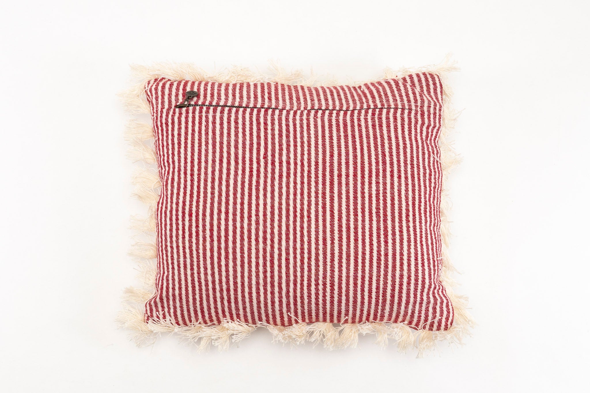 Pillow: Handwoven antique Bulgarian cotton - P236