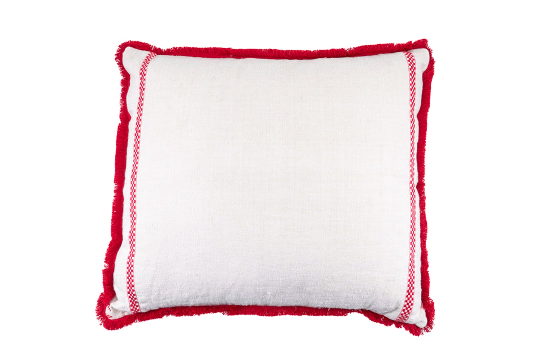 Pillow: Handwoven antique Hungarian hemp - P005