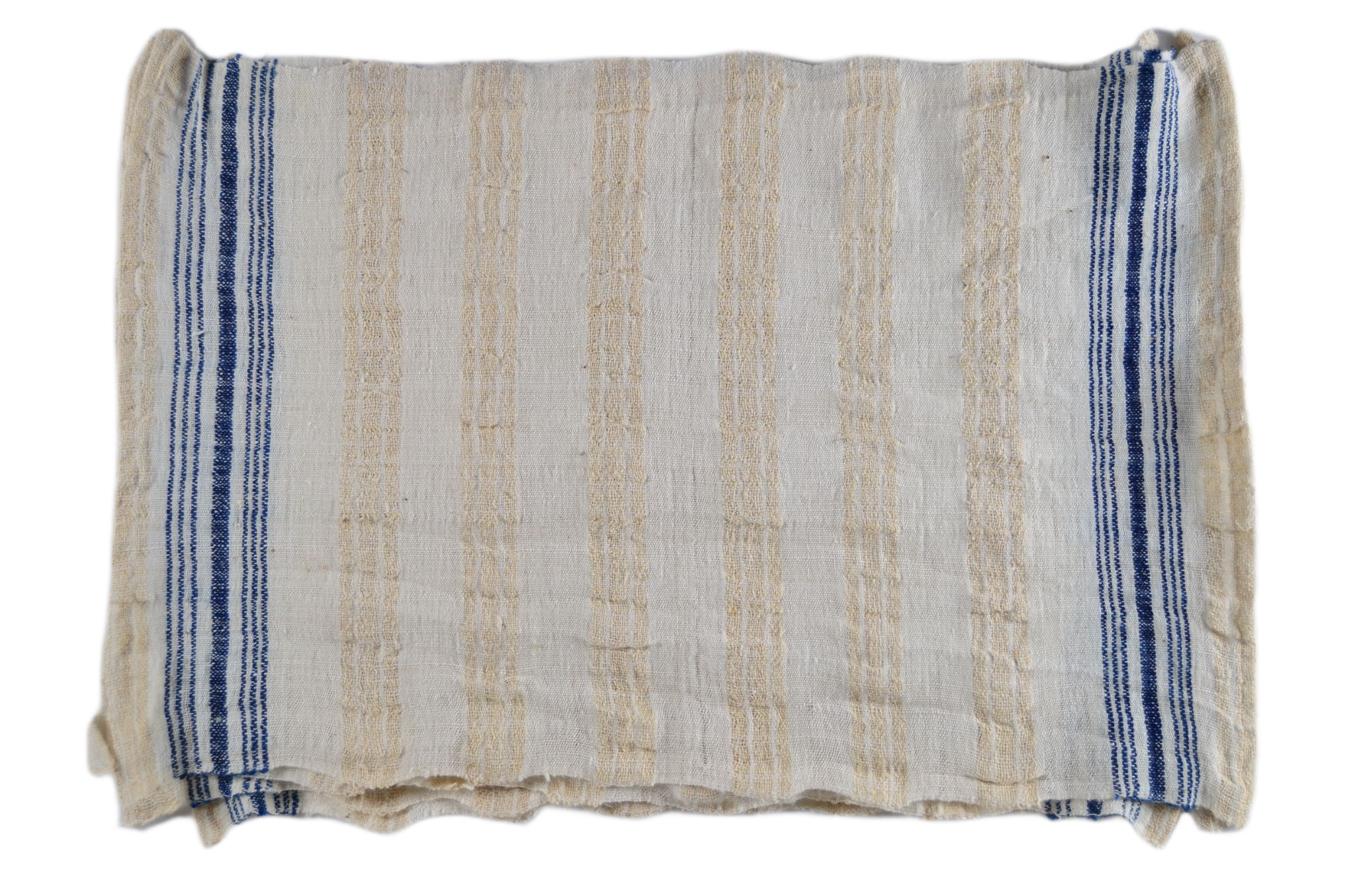 Place Mat Set : Antique handwoven Bulgarian cotton - TW124