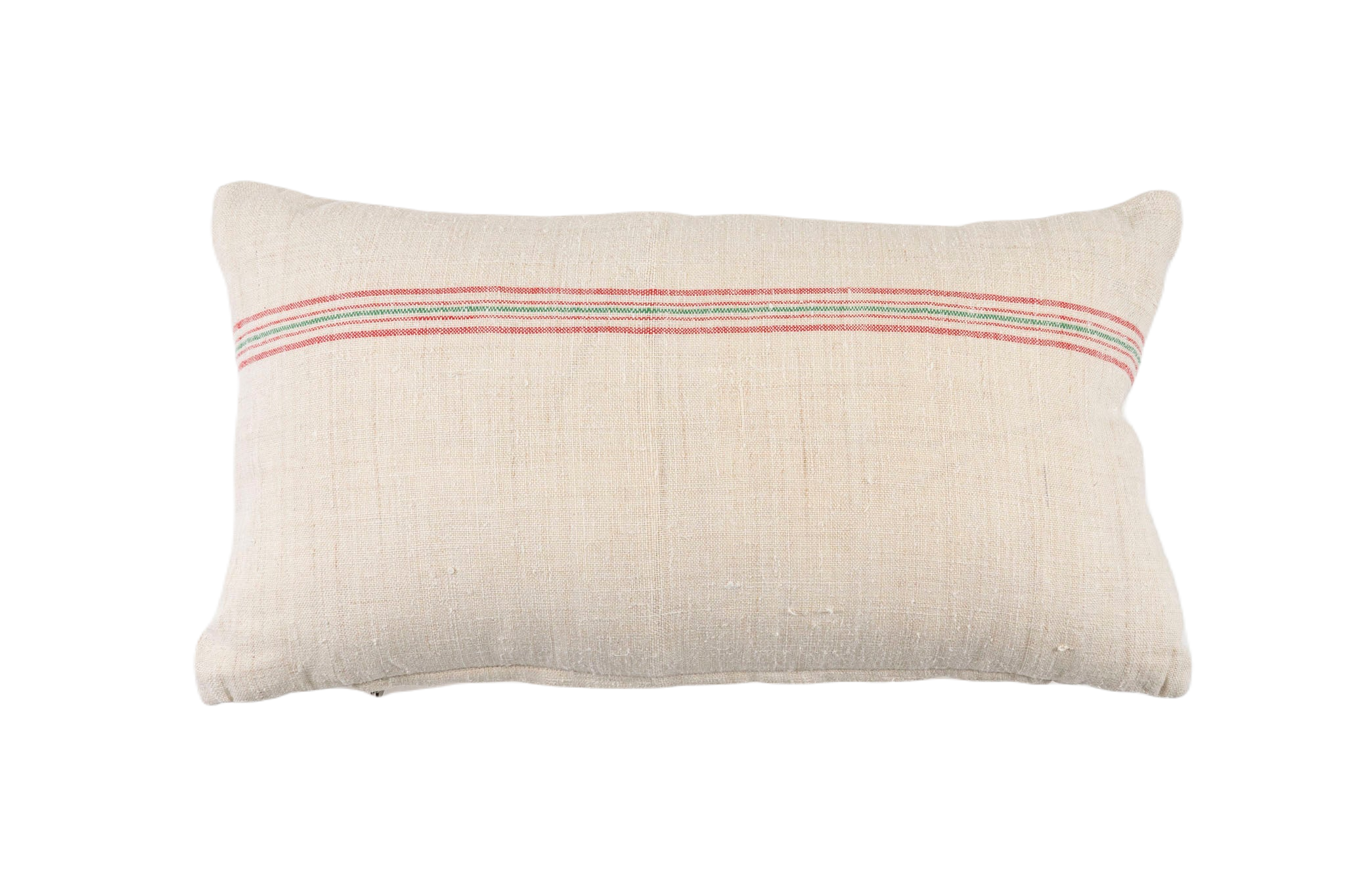 Pillow: Grain sack handwoven Hungarian hemp - P016