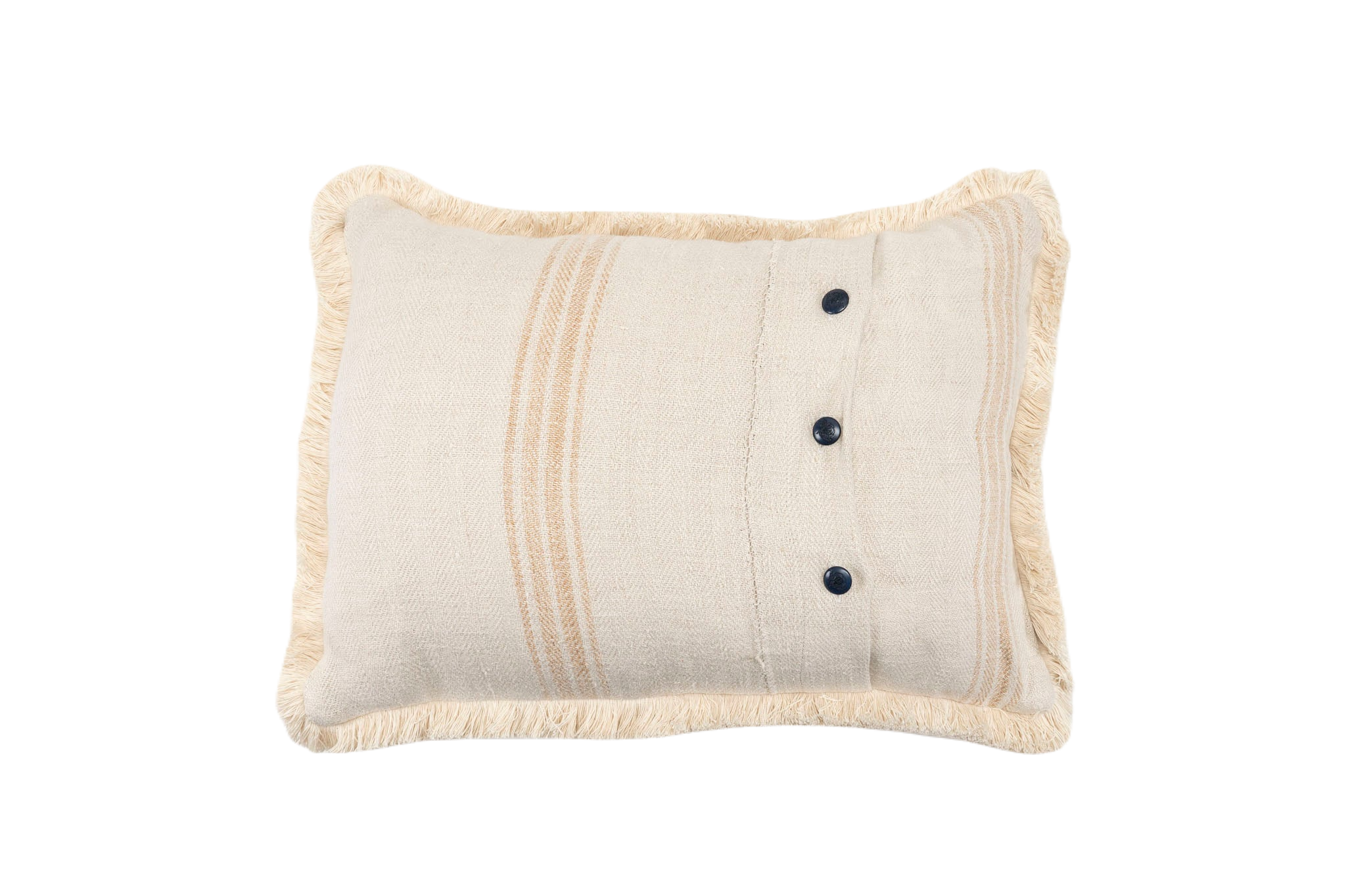 Pillow: Grain sack handwoven Hungarian hemp - P183