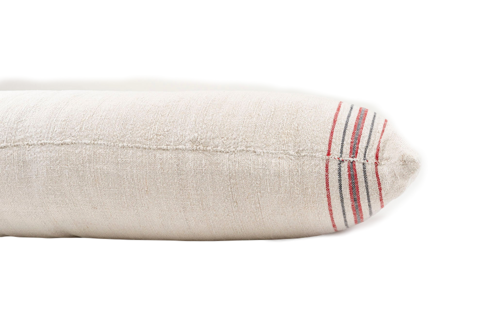 Pillow: Grain sack handwoven Hungarian hemp - P046