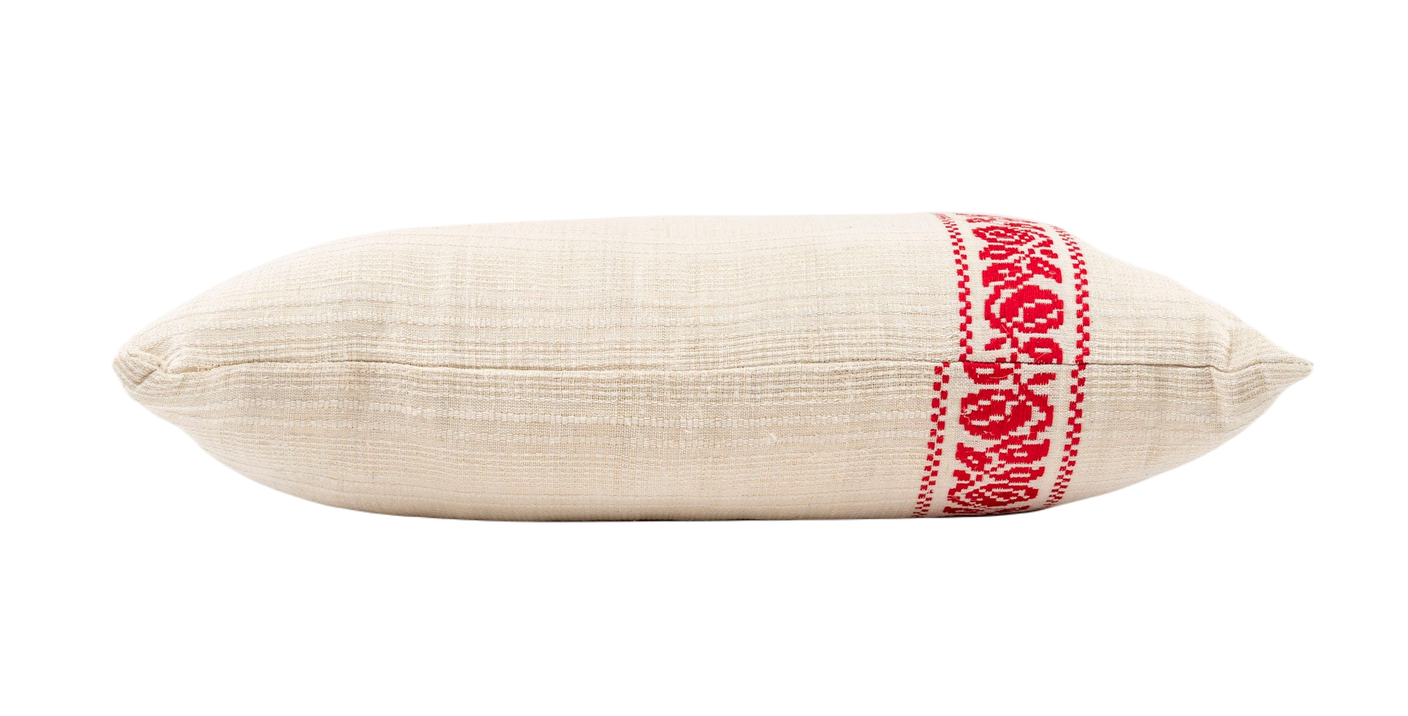 Pillow: Handwoven antique Hungarian hemp - P078