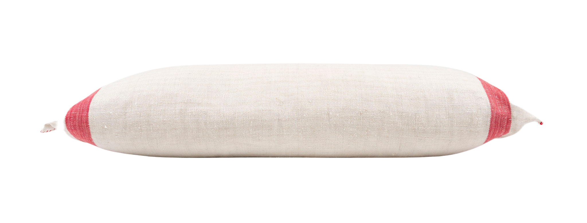 Pillow: Antique handwoven decorative pillow, Hungarian hemp - P125