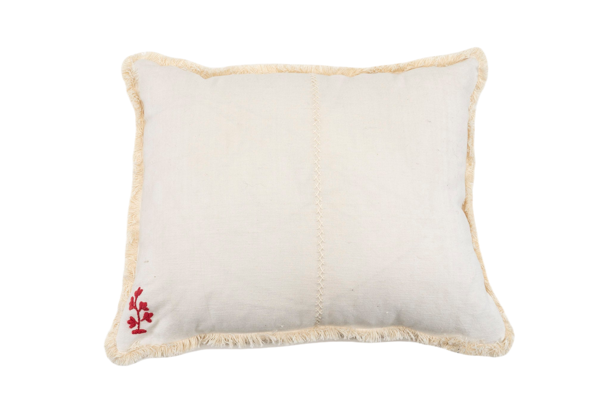 Pillow: Embroidered antique and vintage Hungarian hemp - P176
