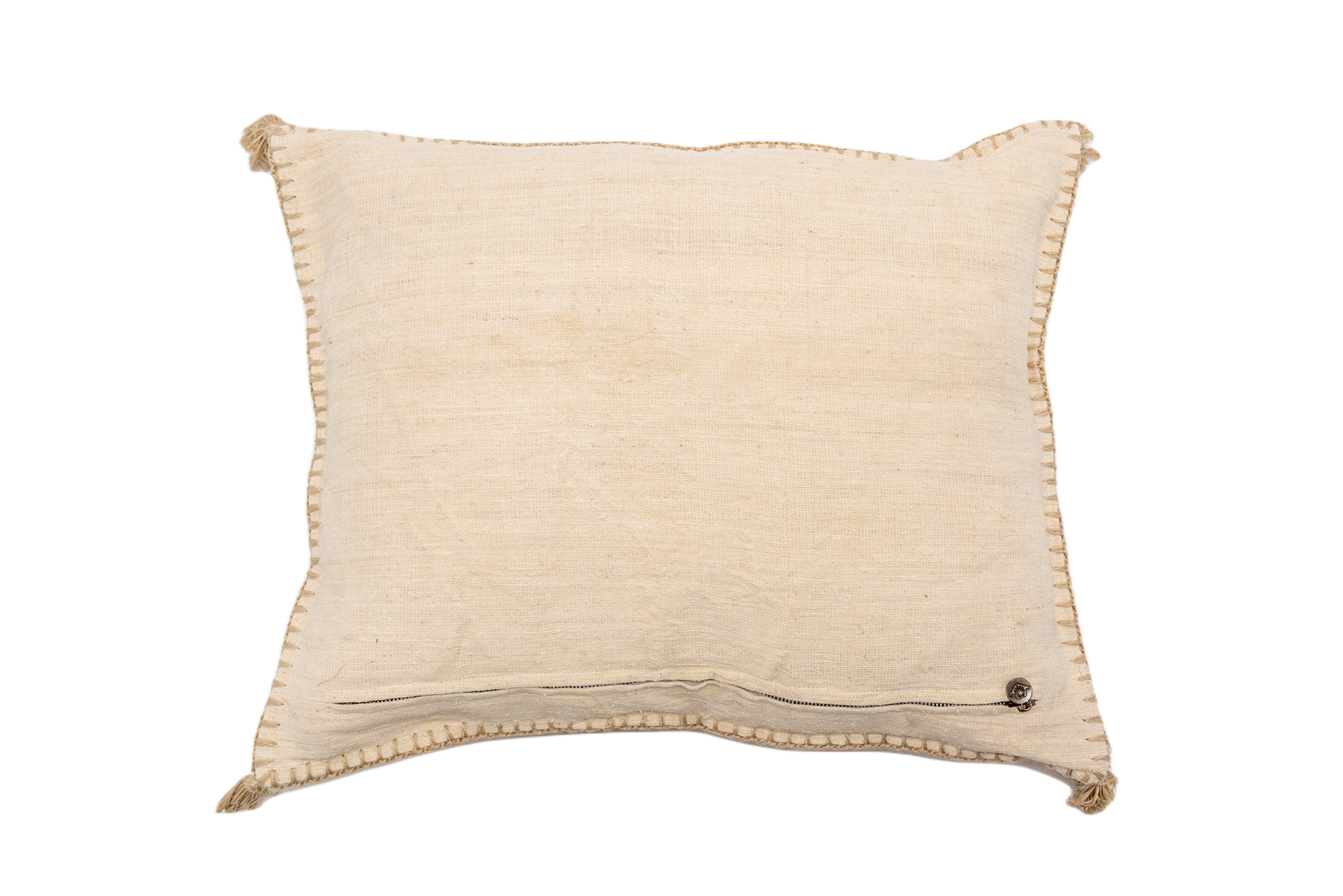 Pillow: Antique handwoven decorative pillow - P390
