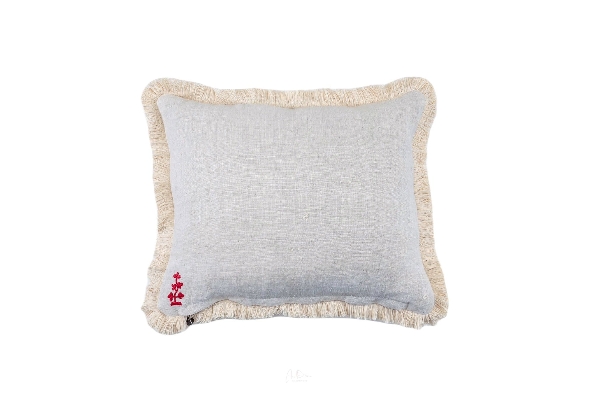 Pillow: Embroidered antique and vintage Hungarian hemp - P185